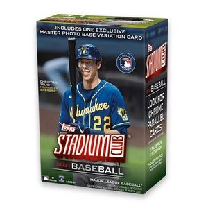 2021 Topps MLB Stadium Club Baseball Trading Card Blaster Box - SEALED
